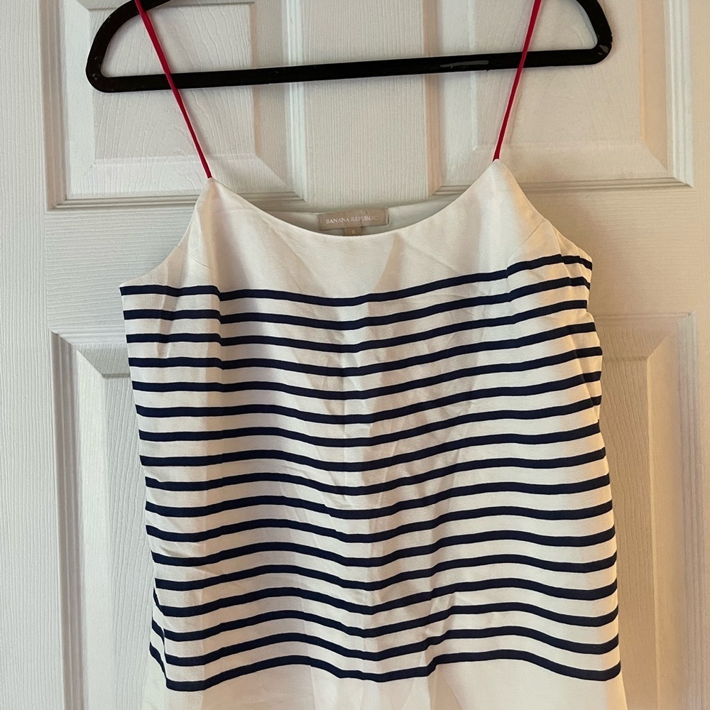 Women's Striped Cami Top - Picture 1 of 4